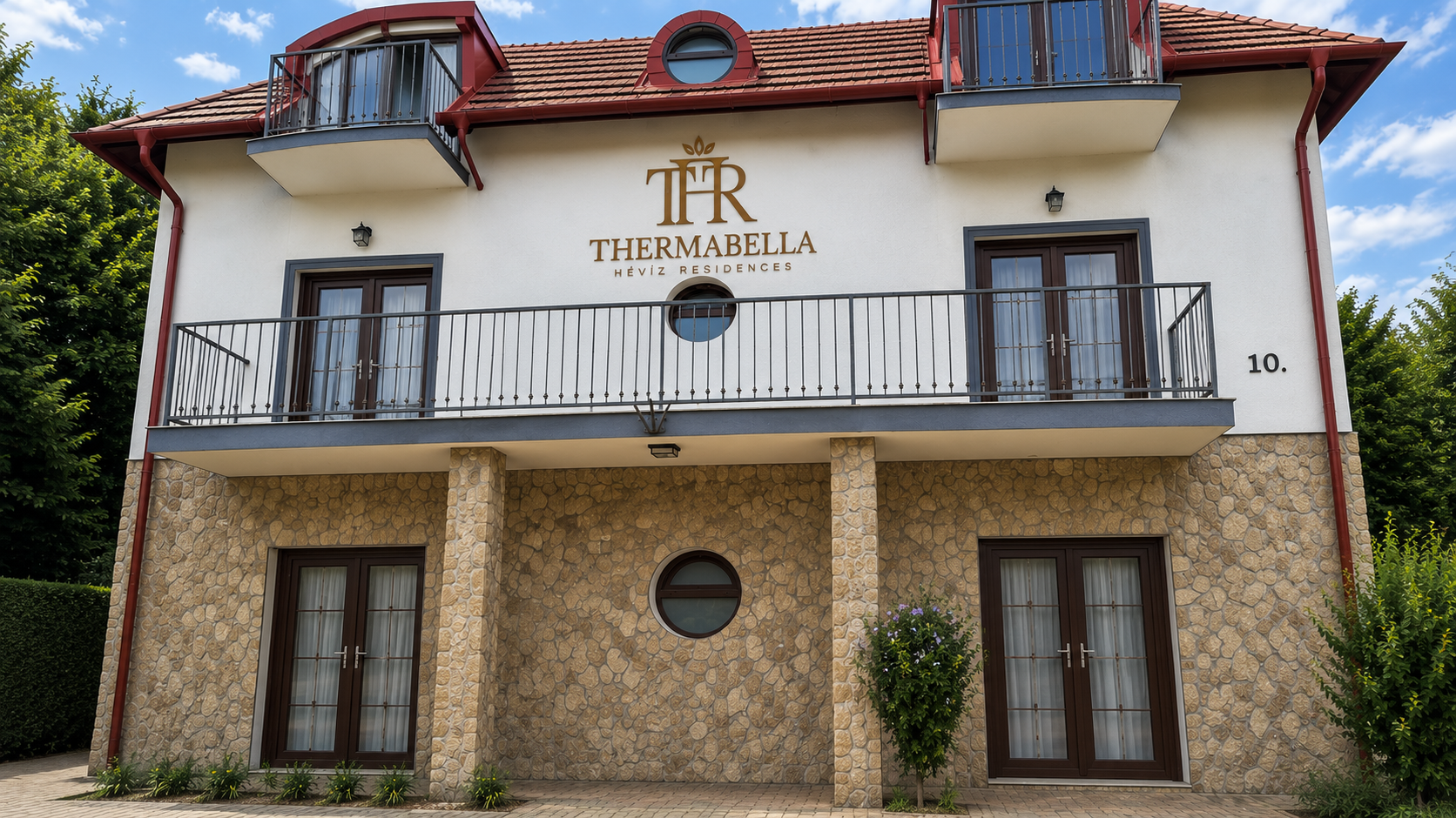 A Thermabella Hévíz Residence épülete